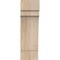 Ekena Millwork 5 1/2"W x 6"D x 18"H Merced Smooth Knee Brace, Douglas Fir BRC06X06X18MRC00SDF - alternate 2